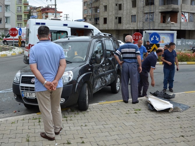 Rize'de Trafik Kazası 3 Yaralı 6