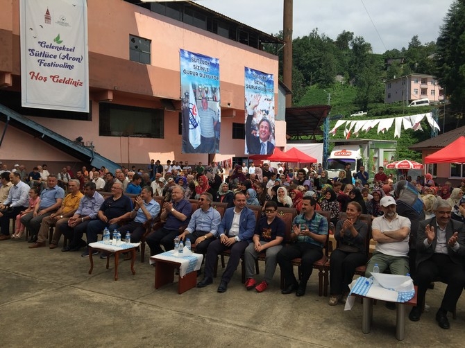 Rize'de 6. Geleneksel Sütlüce Festivali Düzenlendi 17