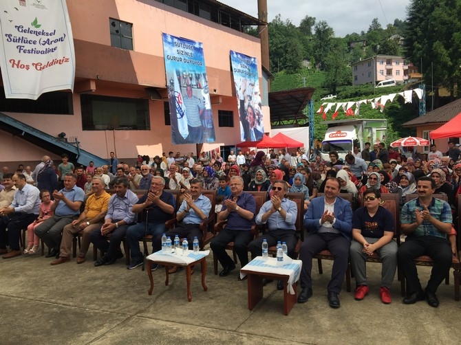 Rize'de 6. Geleneksel Sütlüce Festivali Düzenlendi 18