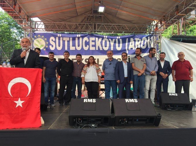 Rize'de 6. Geleneksel Sütlüce Festivali Düzenlendi 19