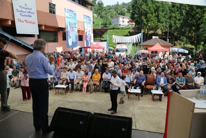 Rize'de 6. Geleneksel Sütlüce Festivali Düzenlendi 50