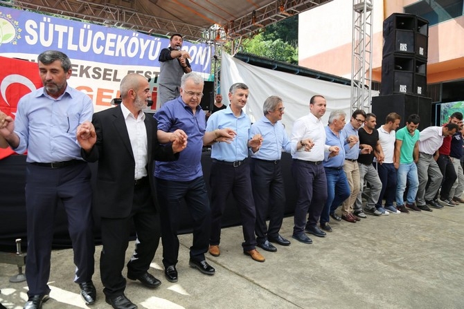 Rize'de 6. Geleneksel Sütlüce Festivali Düzenlendi 54