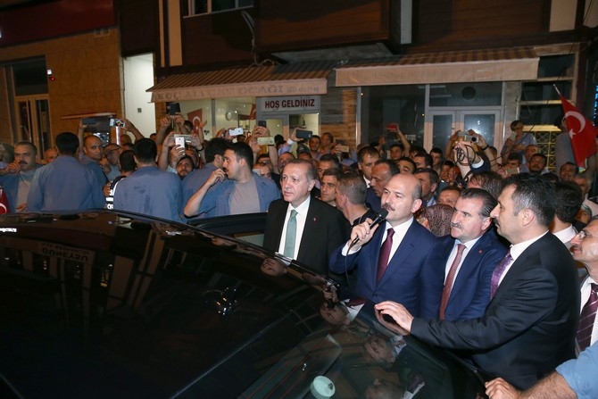 Cumhurbaşkanı Erdoğan Babaocağı Rize'de 1
