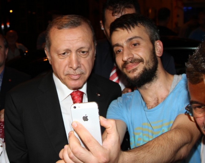 Cumhurbaşkanı Erdoğan Rize'de markete girdi, alışveriş yaptı 8
