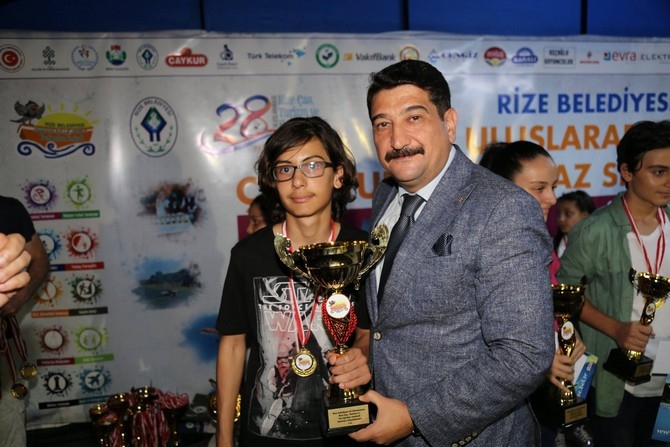 28. Uluslararası Rize Çay, Turizm ve Yaz Sporları Festivalinde ödüller s 31