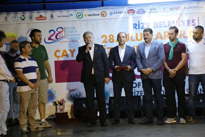 28. Uluslararası Rize Çay, Turizm ve Yaz Sporları Festivalinde ödüller s 53