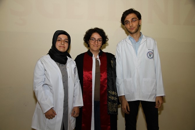 RTEÜ'nün doktor adayları beyaz önlük giydi 15