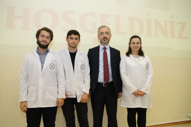 RTEÜ'nün doktor adayları beyaz önlük giydi 3