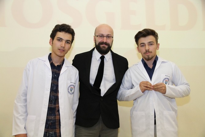 RTEÜ'nün doktor adayları beyaz önlük giydi 36