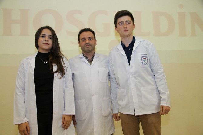 RTEÜ'nün doktor adayları beyaz önlük giydi 39