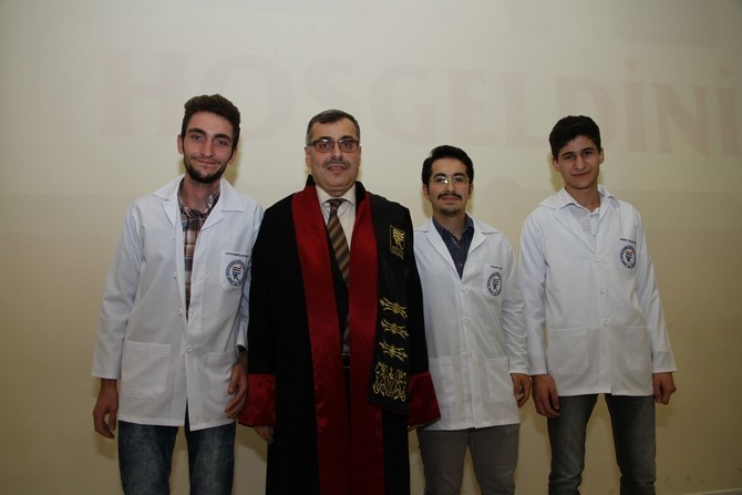 RTEÜ'nün doktor adayları beyaz önlük giydi 4
