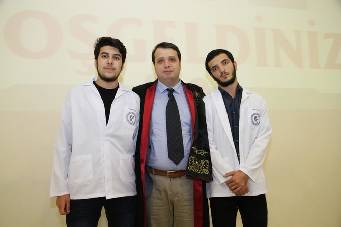 RTEÜ'nün doktor adayları beyaz önlük giydi 40