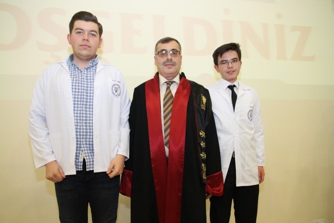 RTEÜ'nün doktor adayları beyaz önlük giydi 41