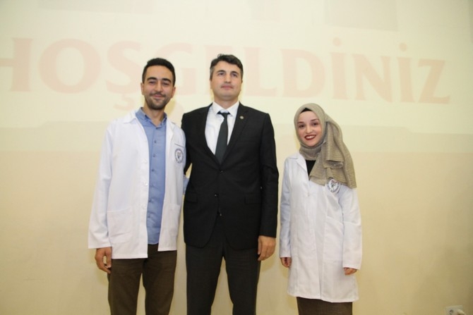 RTEÜ'nün doktor adayları beyaz önlük giydi 43