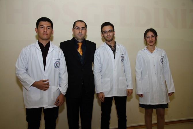 RTEÜ'nün doktor adayları beyaz önlük giydi 5