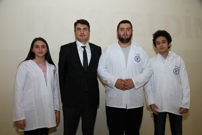 RTEÜ'nün doktor adayları beyaz önlük giydi 6