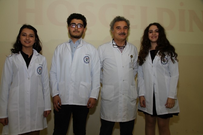 RTEÜ'nün doktor adayları beyaz önlük giydi 9