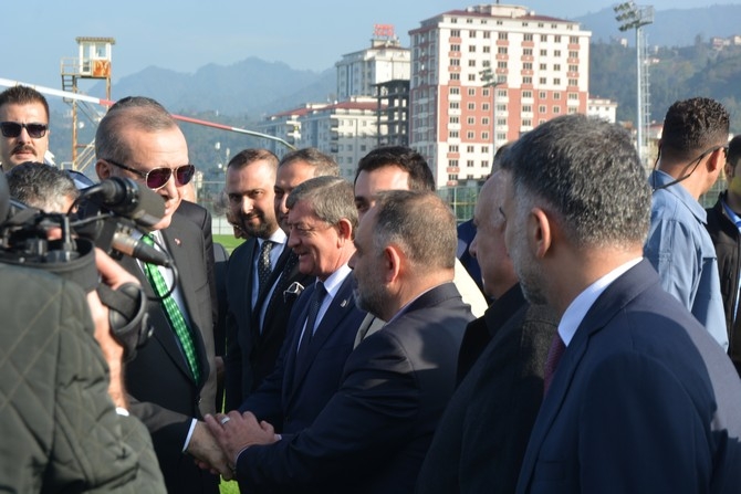 Cumhurbaşkanı Erdoğan, Çaykur Rizespor Kulübünü Ziyaret Etti 8