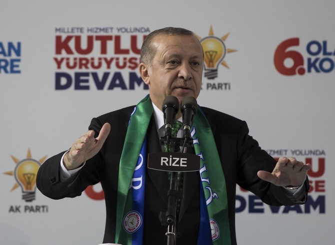Cumhurbaşkanı Erdoğan Ak Parti Rize İl Kongresinde 11