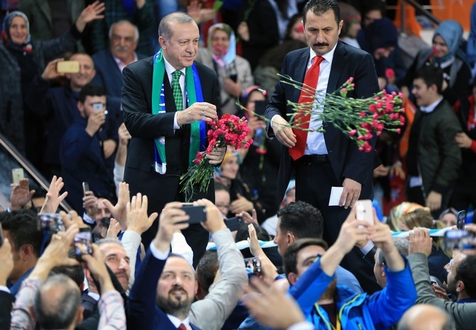 Cumhurbaşkanı Erdoğan Ak Parti Rize İl Kongresinde 18