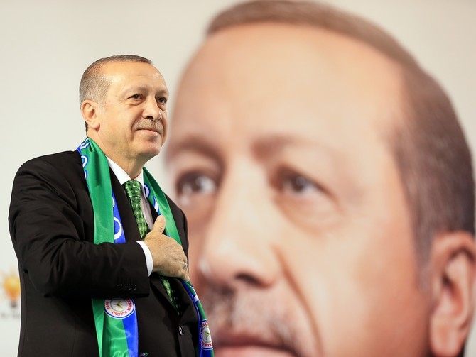 Cumhurbaşkanı Erdoğan Ak Parti Rize İl Kongresinde 24