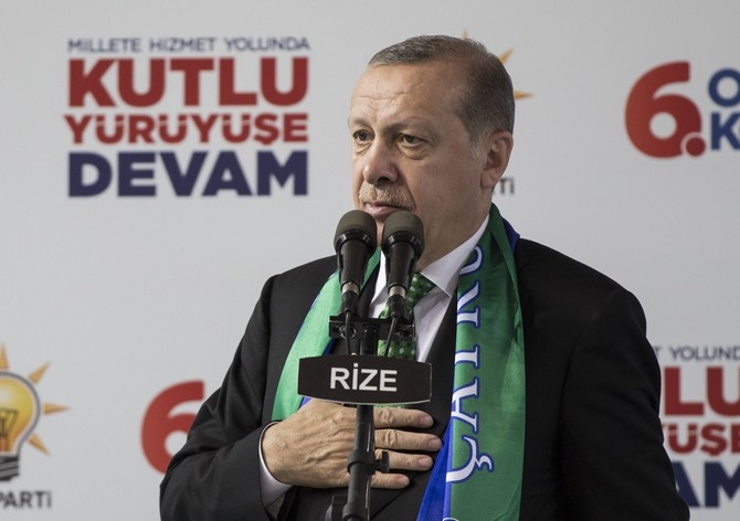 Cumhurbaşkanı Erdoğan Ak Parti Rize İl Kongresinde 31