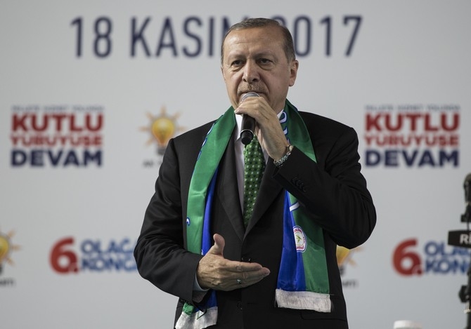 Cumhurbaşkanı Erdoğan Ak Parti Rize İl Kongresinde 34