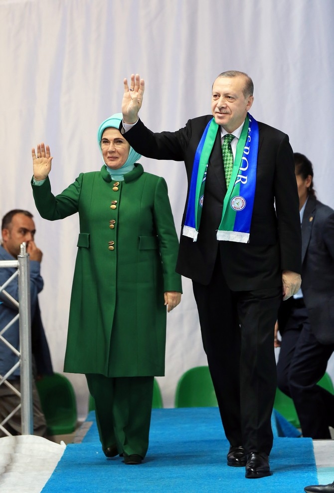 Cumhurbaşkanı Erdoğan Ak Parti Rize İl Kongresinde 40