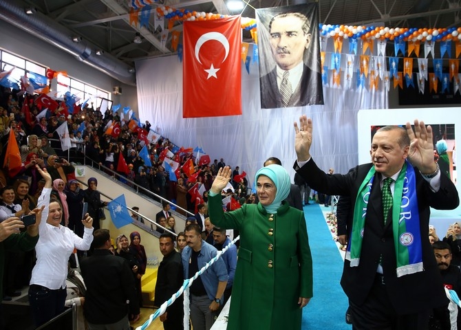 Cumhurbaşkanı Erdoğan Ak Parti Rize İl Kongresinde 50