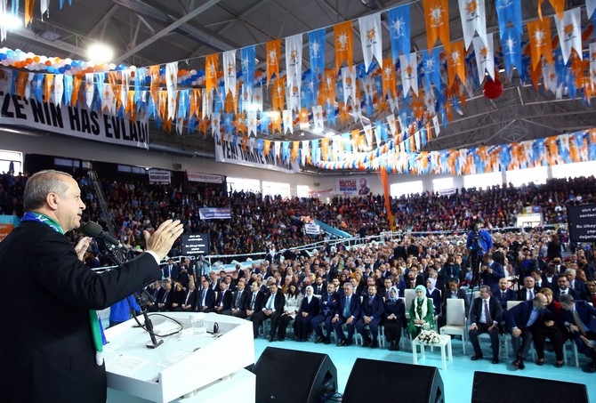 Cumhurbaşkanı Erdoğan Ak Parti Rize İl Kongresinde 57