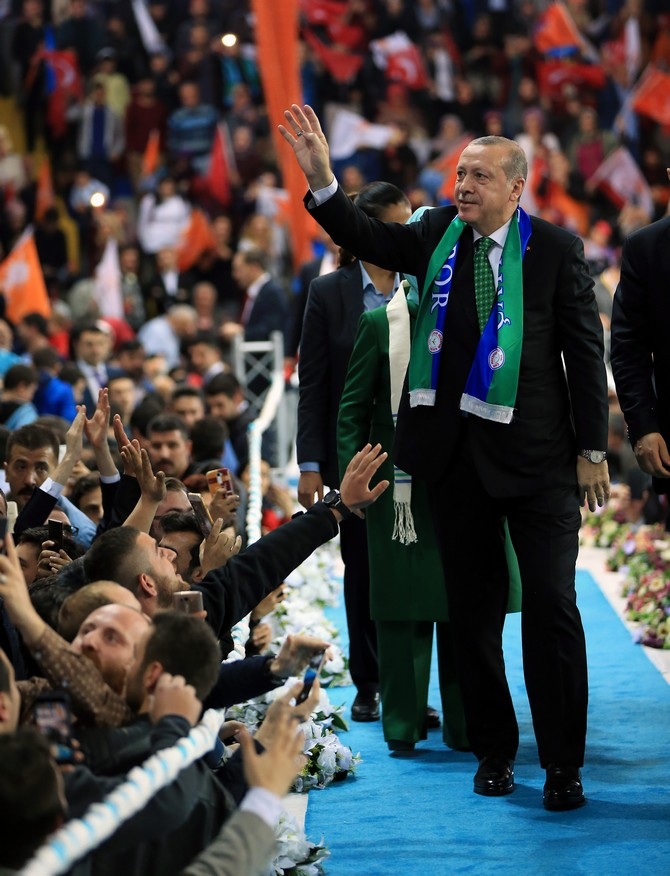 Cumhurbaşkanı Erdoğan Ak Parti Rize İl Kongresinde 62
