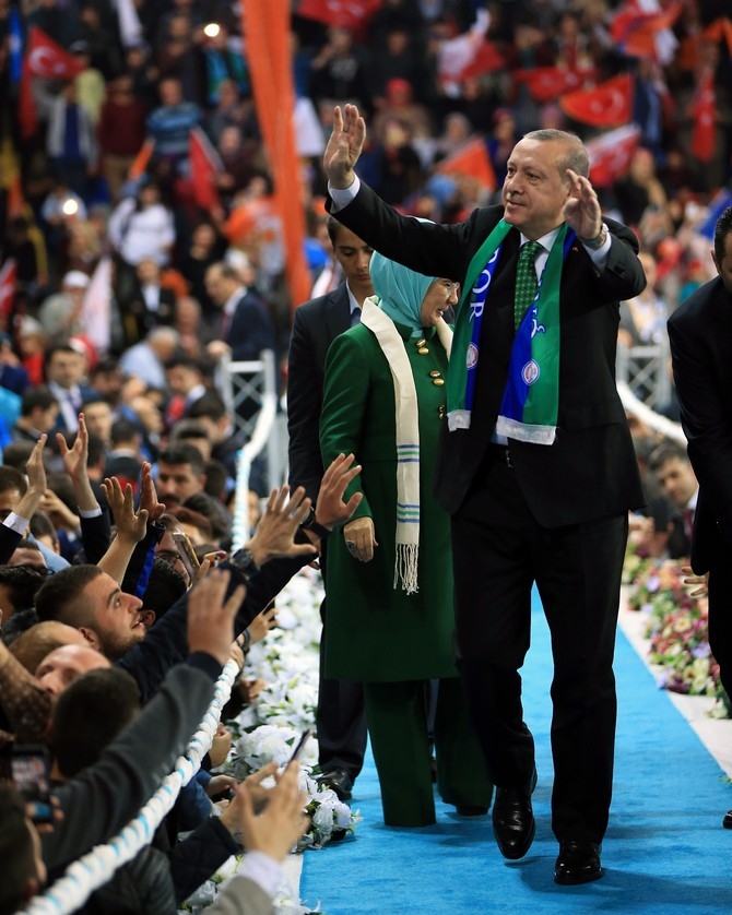 Cumhurbaşkanı Erdoğan Ak Parti Rize İl Kongresinde 71