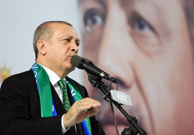 Cumhurbaşkanı Erdoğan Ak Parti Rize İl Kongresinde 73