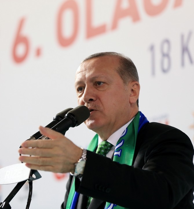 Cumhurbaşkanı Erdoğan Ak Parti Rize İl Kongresinde 74