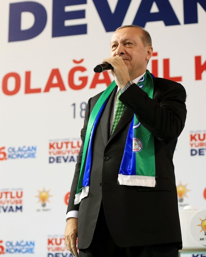 Cumhurbaşkanı Erdoğan Ak Parti Rize İl Kongresinde 76