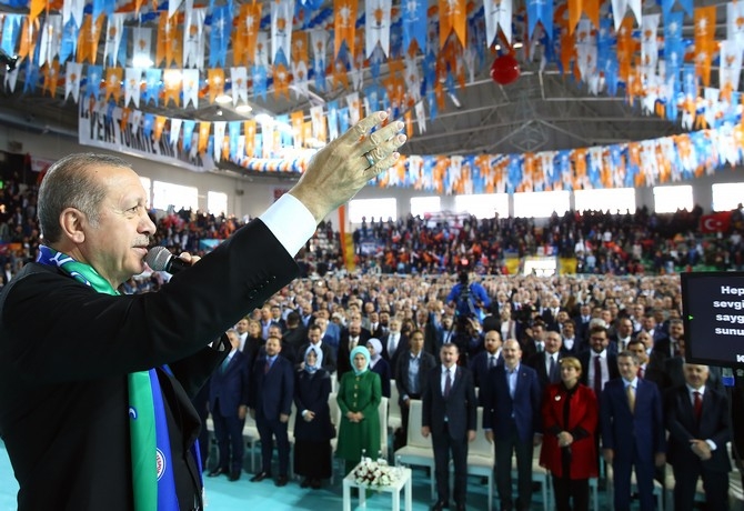 Cumhurbaşkanı Erdoğan Ak Parti Rize İl Kongresinde 85