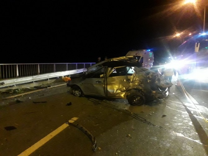 Rize’de Trafik Kazası 1 Ölü, 1'i Ağır 3 Yaralı 4