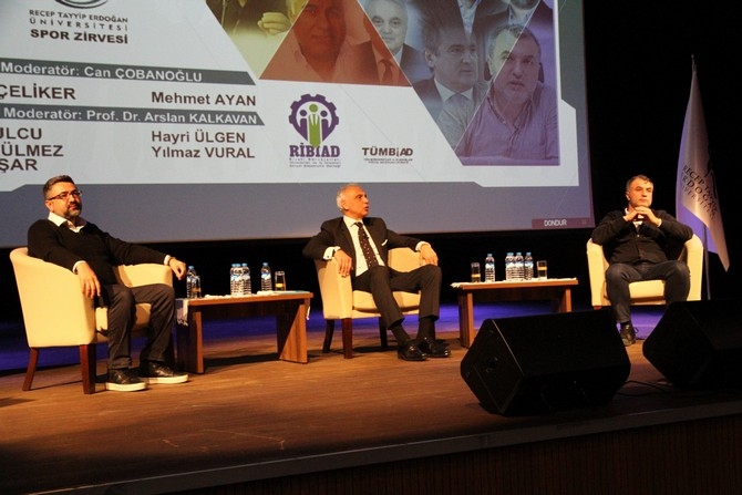 RTEÜ'de Spor Zirvesi Gerçekleştirildi 22