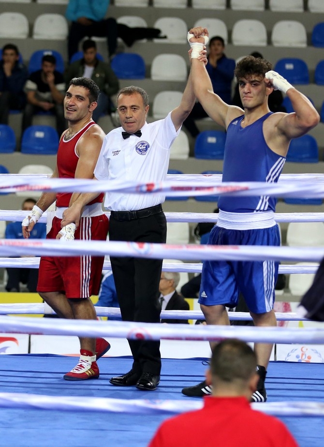 Türkiye Büyük Erkekler Boks Şampiyonası, Rize'de Başladı 12