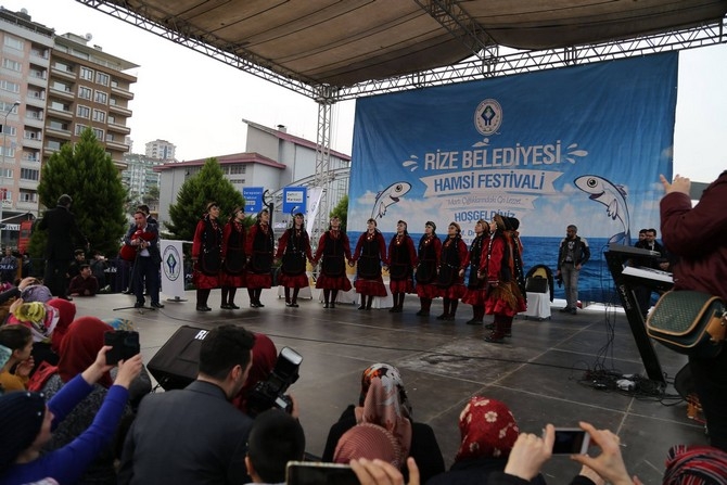Rize'de Hamsi Festivali Coşkusu 90
