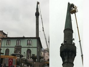 Eski Orta Caminin yıkımına başlandı