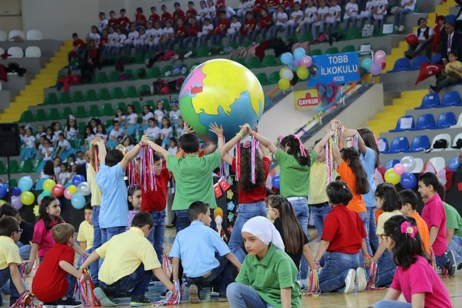 Rize’de 23 Nisan Ulusal Egemenlik ve Çocuk Bayramı etkinlikleri 8