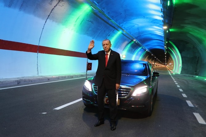 Erdoğan Ovit Tüneli’nin resmi açılışını gerçekleştirdi 19