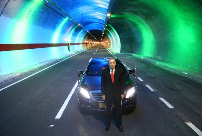 Erdoğan Ovit Tüneli’nin resmi açılışını gerçekleştirdi 39