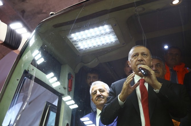 Erdoğan Ovit Tüneli’nin resmi açılışını gerçekleştirdi 6