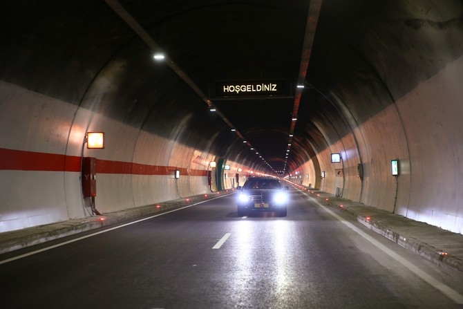 Erdoğan Ovit Tüneli’nin resmi açılışını gerçekleştirdi 7