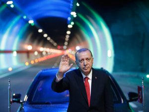 Erdoğan Ovit Tüneli’nin resmi açılışını gerçekleştirdi
