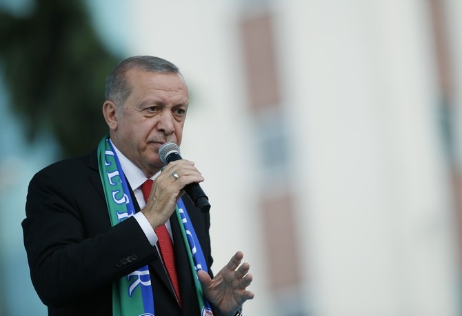 Cumhurbaşkanı Erdoğan'dan Rize'de Miting 11