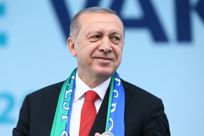 Cumhurbaşkanı Erdoğan'dan Rize'de Miting 16
