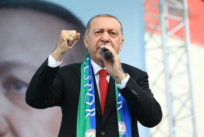 Cumhurbaşkanı Erdoğan'dan Rize'de Miting 18
